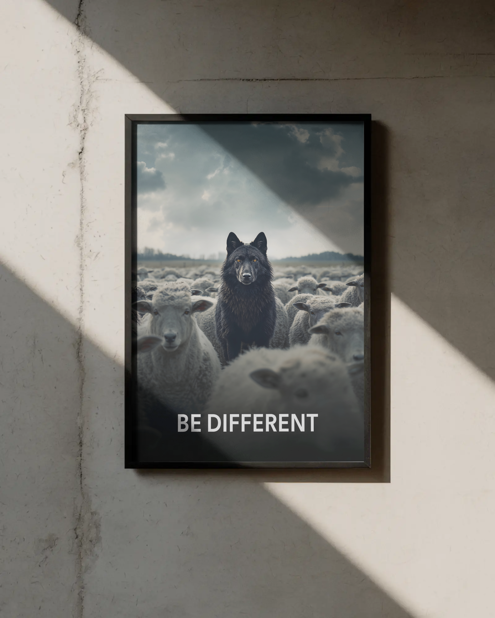 „Be Different“ - „Individualumo veidrodis ant sienos“