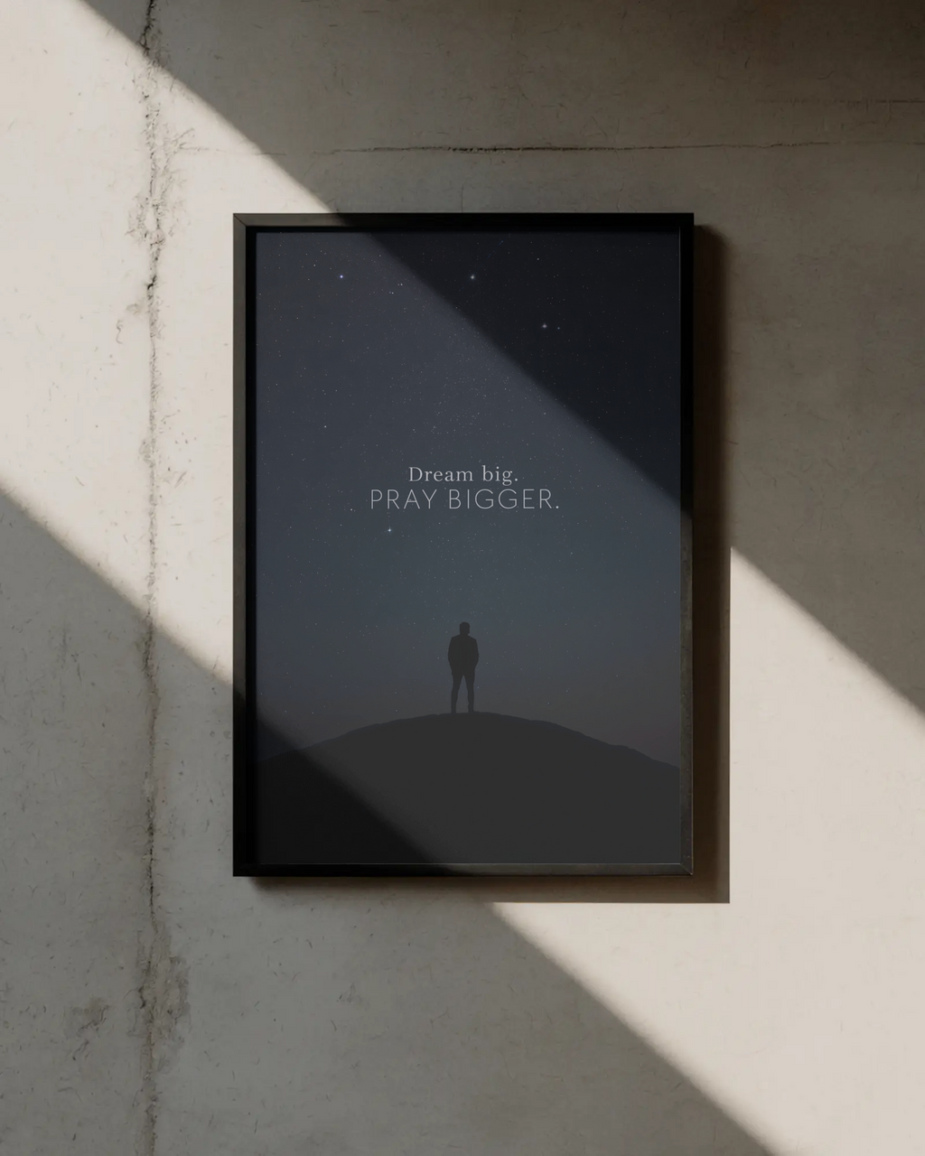 „Dream big, pray bigger“ - „Ambicija ir tikėjimas – tavo dviguba jėga"