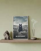 „Be Different" - „A Mirror of Individuality on the Wall"