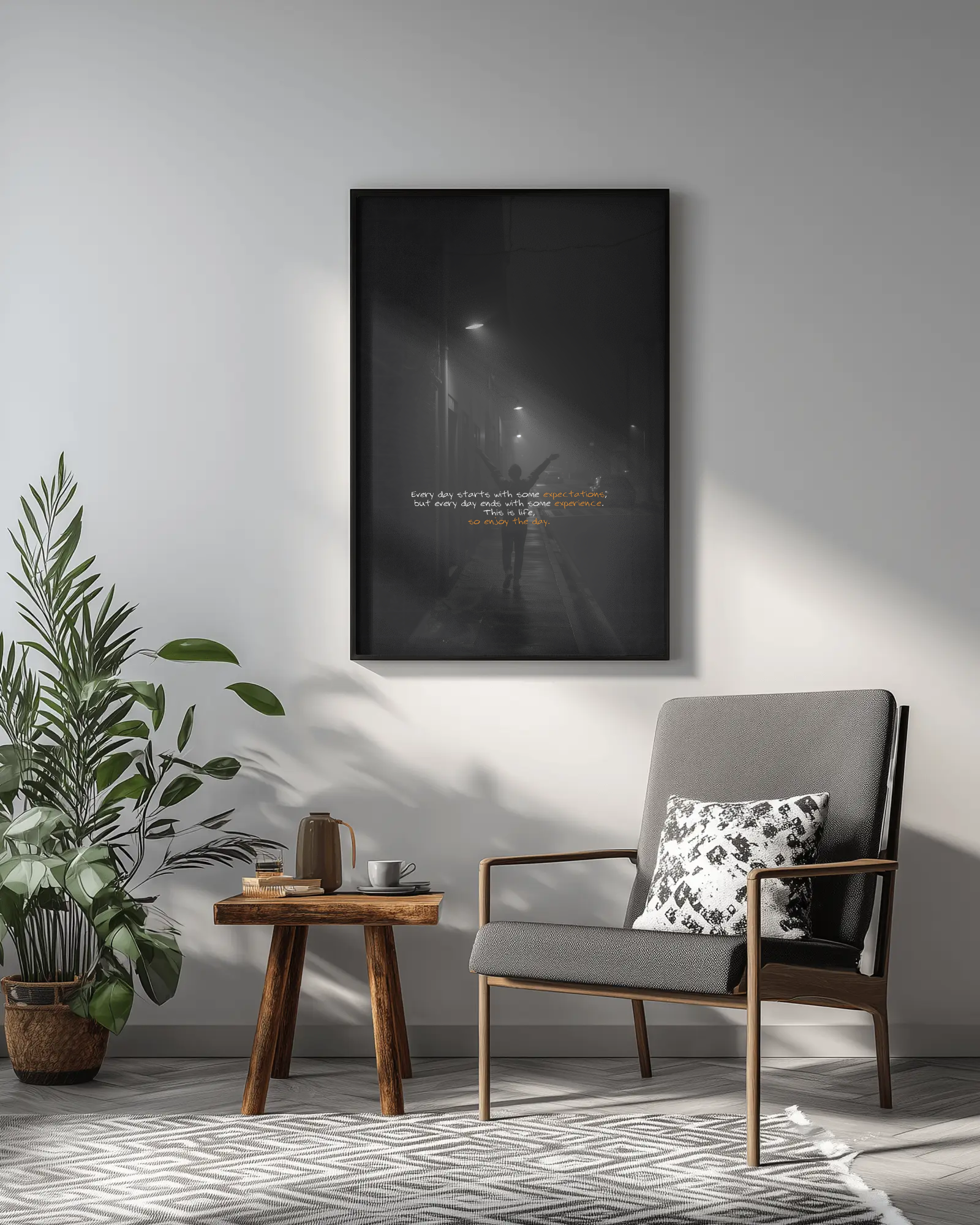 „Enjoy the Day“ – „Gyvenimas tarp lūkesčių ir patirčių“