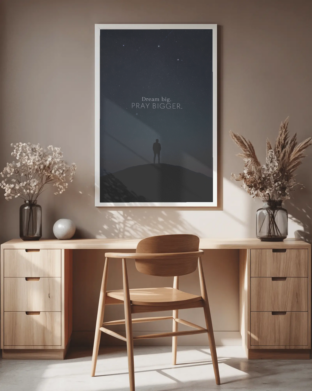 „Dream big, pray bigger“ - „Ambicija ir tikėjimas – tavo dviguba jėga"